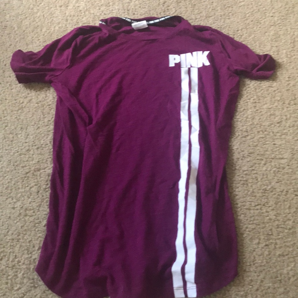 vs pink short sleeve